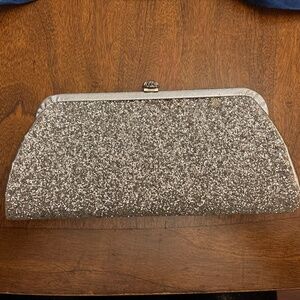 Vintage 60s glitter clutch